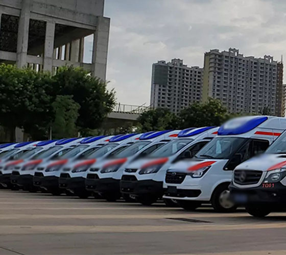 霍山县服务车队展示